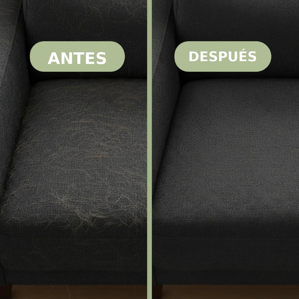 No más pelo en casa - Guante Higiénico 2 en 1®