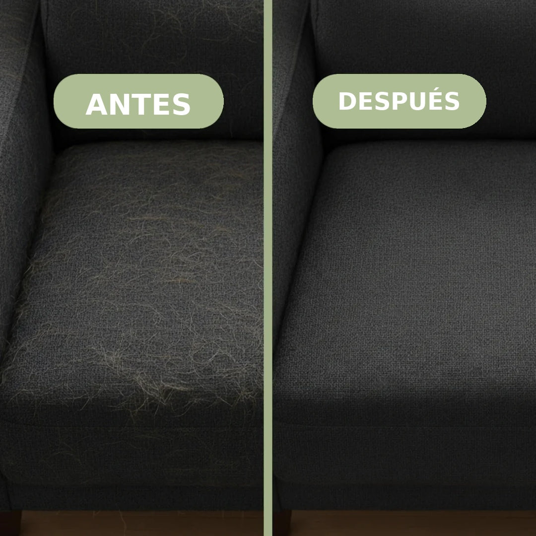 No más pelo en casa - Guante Higiénico 2 en 1®
