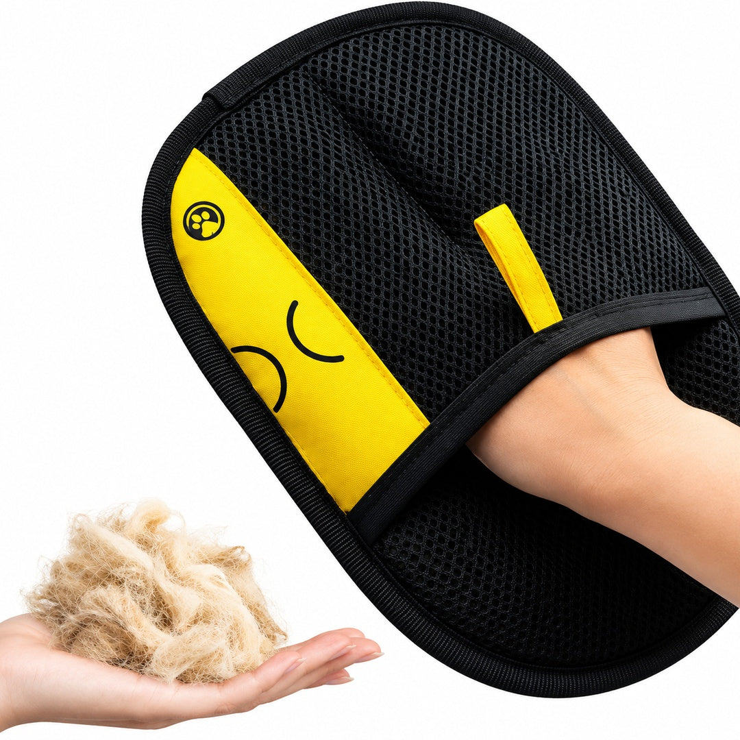 No más pelo en casa - Guante Higiénico 2 en 1®
